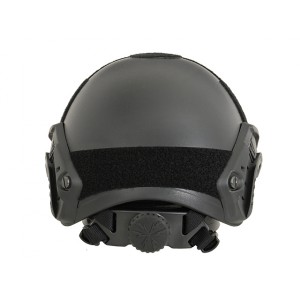 FAST MH Helmet Replica with quick adjustment - Black [EM]